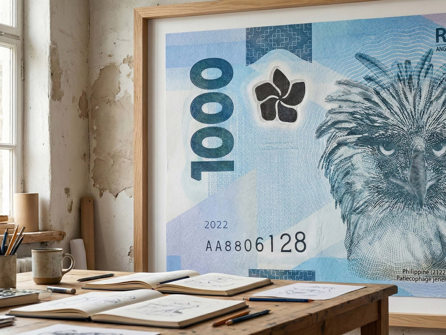 1000 Peso Para Sanatı — Premium Duvar Sanatı