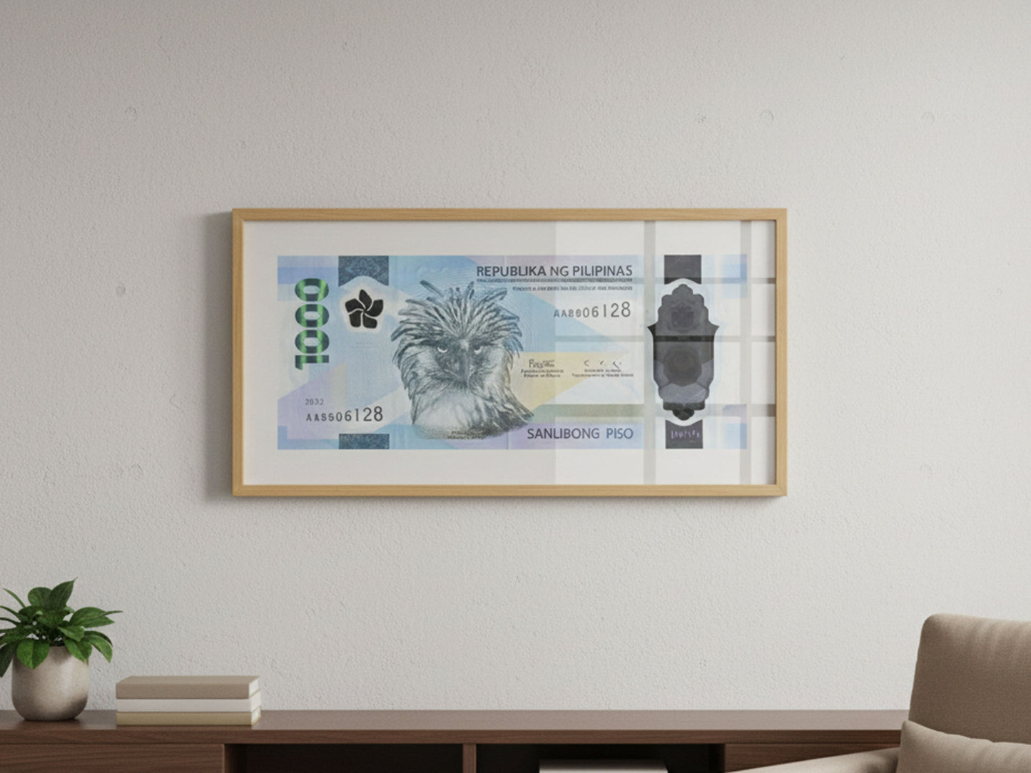 1000 Peso Para Sanatı — Premium Duvar Sanatı