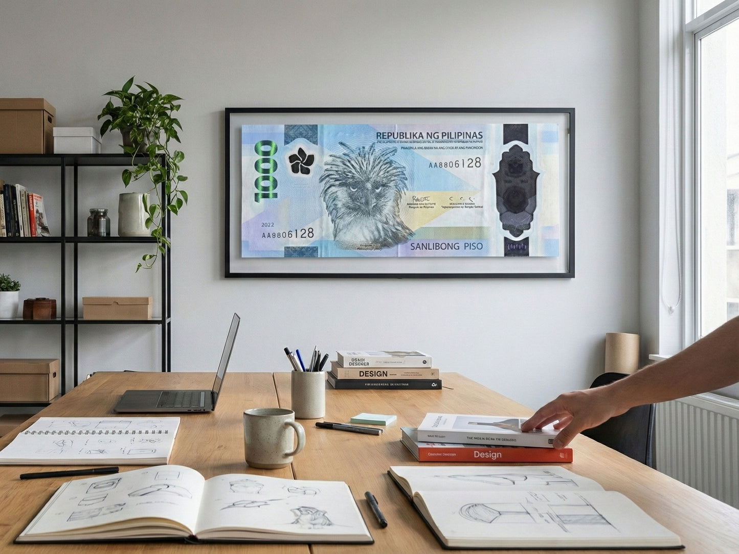 1000 Peso Para Sanatı — Premium Duvar Sanatı